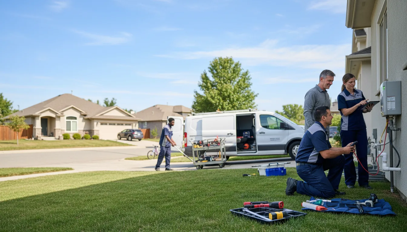 Tankless water heater service in Orange, CT